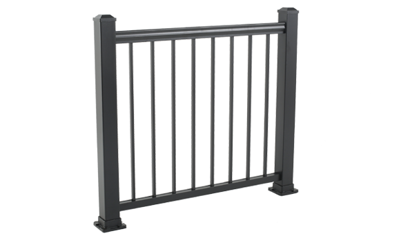 Aluminum Railing Black